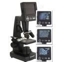 Mikroskop Bresser Biolux LCD z wyświetlaczem 3,5" / 5 mln pikseli 50x - 2000x z walizką 