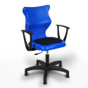 Krzesło obrotowe Twist Soft – rozmiar 6 (159-207 cm) - kolor niebieski