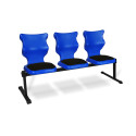 Bench Soft 3 osobowy - rozmiar 6, niebieski