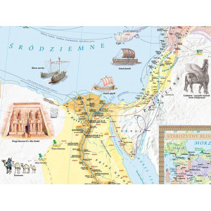 Mapa Starożytny wschód - państwo