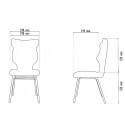 Krzesło szkolne Clasic - rozmiar 5 (146-176,5 cm)