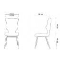 Krzesło szkolne Clasic - rozmiar 6 (159-188 cm)