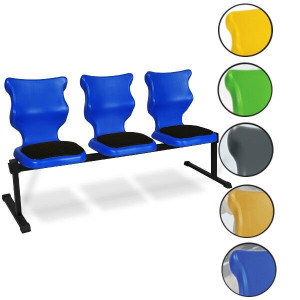 Bench Soft 3 osobowy - rozmiar 6, niebieski Bench Soft 3 osobowy - rozmiar 6, niebieski