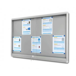 Gablota ogłoszeniowa GCS 100x80cm  Gablota ogłoszeniowa GCS 100x80cm
