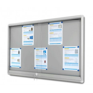 Gablota ogłoszeniowa GCS 120x80cm  Gablota ogłoszeniowa GCS 120x80cm