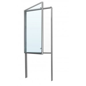 Gablota zewnętrzna wolnostojąca GOZ-WL 100x100 H-200 cm Gablota zewnętrzna wolnostojąca GOZ-WL 100x100 H-200 cm