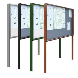 Gablota zewnętrzna wolnostojąca GOZ-WL 150x100 H-200 cm Gablota zewnętrzna wolnostojąca GOZ-WL 150x100 H-200 cm