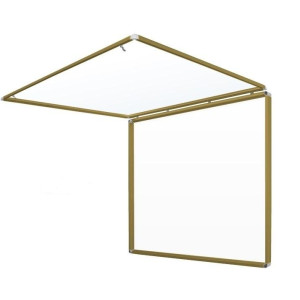 Gablota na sztandar GSZ 120x120x10 cm