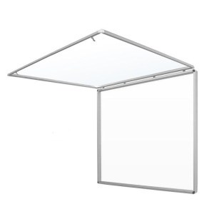 Gablota na sztandar GSZ 120x120x10 cm