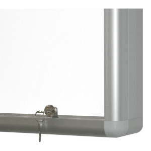 Gablota na sztandar z siłownikiem GSZ-SI 170x140x10cm