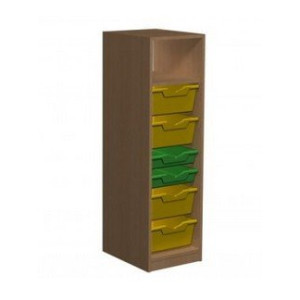 Regał przedszkolny z pojemnikami Primo 176 Regał przedszkolny z pojemnikami Primo 176