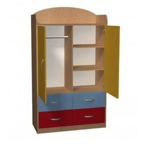 Szafa przedszkolna Primo 79