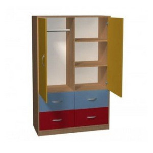 Szafa przedszkolna ubraniowo-aktowa  Primo 210
