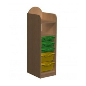 Szafka przedszkolna z pojemnikami Primo 201