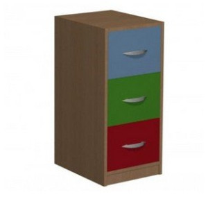 Szafka przedszkolna ze schowkami Primo 114