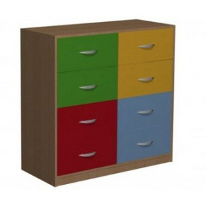 Szafka przedszkolna ze schowkami Primo 137