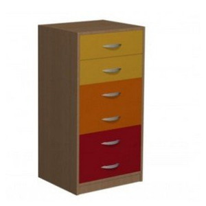 Szafka przedszkolna ze schowkami Primo 146