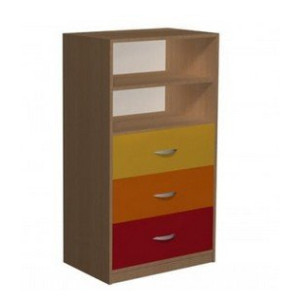 Szafka przedszkolna ze schowkami Primo 191