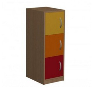 Szafka przedszkolna ze schowkami Primo 161