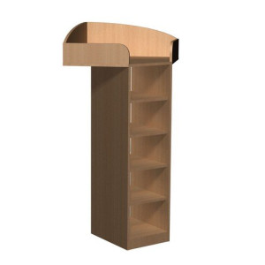 Regał przedszkolny narożny Primo 217