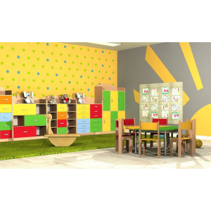 Regał przedszkolny  Primo 174 Regał przedszkolny  Primo 174