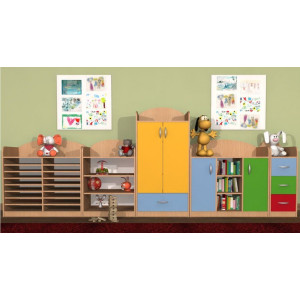 Regał przedszkolny  Primo 202 Regał przedszkolny  Primo 202