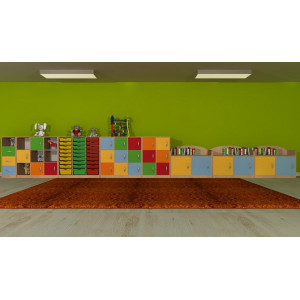 Regał przedszkolny  Primo 215 Regał przedszkolny  Primo 215