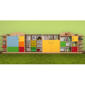 Regał przedszkolny  Primo 88 Regał przedszkolny  Primo 88