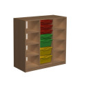 Regał przedszkolny z pojemnikami Primo 125