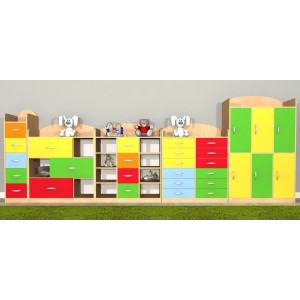 Szafa przedszkolna Primo 208 