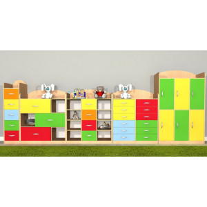Szafa przedszkolna Primo 71