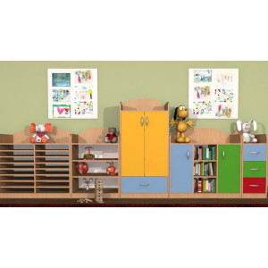 Szafa przedszkolna Primo 78