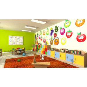 Szafka przedszkolna Primo 181 Szafka przedszkolna Primo 181