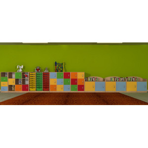 Szafka przedszkolna Primo 18 Szafka przedszkolna Primo 18