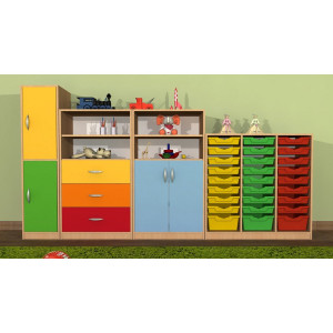 Szafka przedszkolna Primo 195 Szafka przedszkolna Primo 195