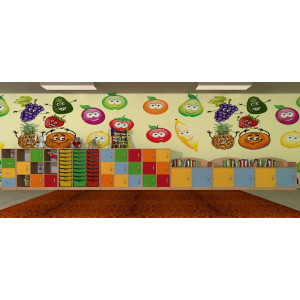 Szafka przedszkolna Primo 197 Szafka przedszkolna Primo 197