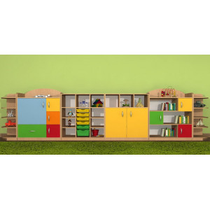 Szafka przedszkolna Primo 198 Szafka przedszkolna Primo 198