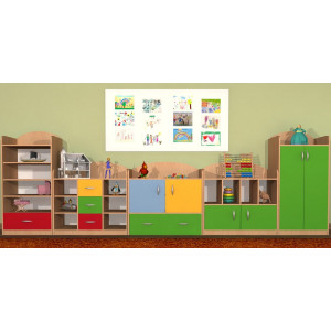 Szafka przedszkolna Primo 27