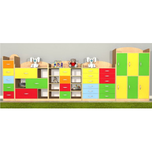 Szafka przedszkolna Primo 32