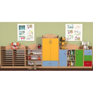 Szafka przedszkolna Primo 58