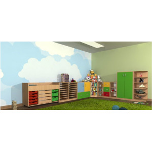 Szafka przedszkolna wąska Primo 59