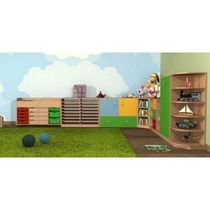 Szafka przedszkolna wąska Primo 60