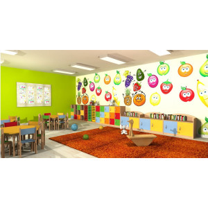 Szafka przedszkolna ze schowkami Primo 92