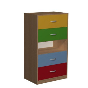 Szafka przedszkolna ze schowkami Primo 192