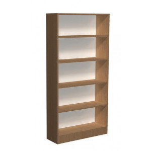 Regał biblioteczny proste półki C  Regał biblioteczny proste półki C