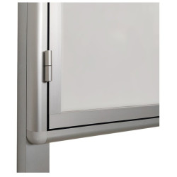 Gablota zewnętrzna wolnostojąca GOZ-WL 70x100 H-200 cm Gablota zewnętrzna wolnostojąca GOZ-WL 70x100 H-200 cm