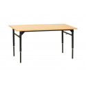 Stół szkolny regulowany L 1-osobowy
