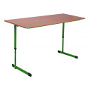 Stół szkolny regulowany REKS W 2-osobowy