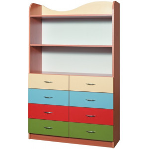 Regał z szufladami KASIA 5px/1