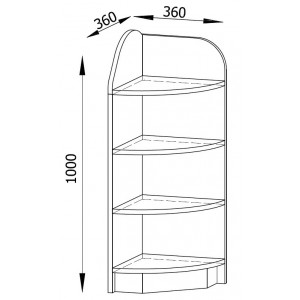 Narożnik KASIA 10px